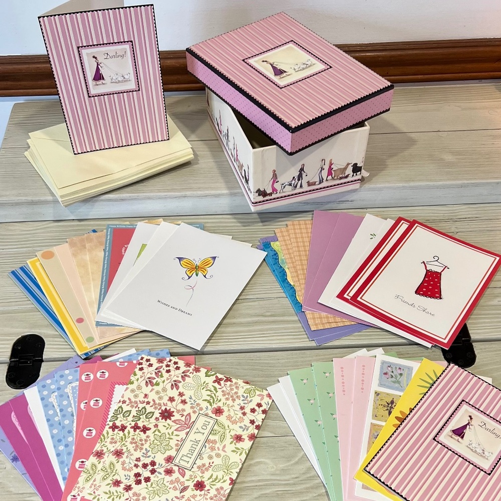 SALE 3/$20**New Seasons All Occasion Greeting Cards 40 Qty